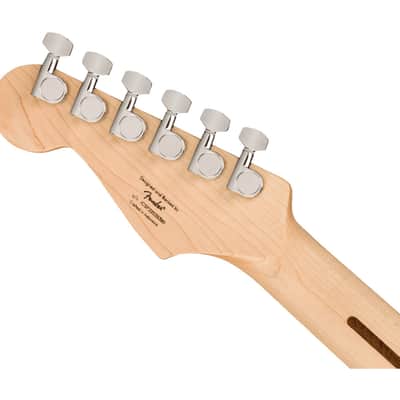 Used Squier Sonic Stratocaster HT - Arctic White w/ Maple Fingerboard image 5