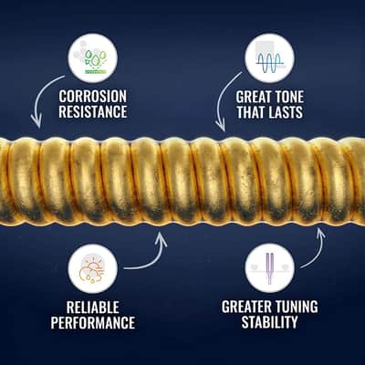 Elixir 80/20 Bronze Acoustic Guitar Strings NANOWEB Light/Medium .012-.056 image 2