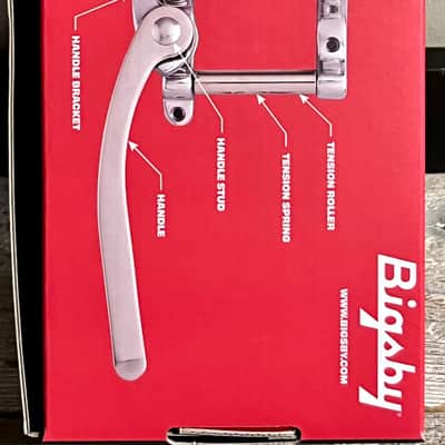 New Bigsby B7 Vibrato Kit - Arch Top Solid-Body Guitars Chrome, In Stock Ships Fast, Help Support Indie Music & Buy Here ! image 2