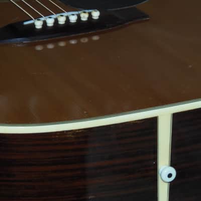 Rare 1974 Takamine F-310S, Solid Spruce w/Rosewd-42yrs Old,This one is Relic'd naturally w/age Nice! image 25
