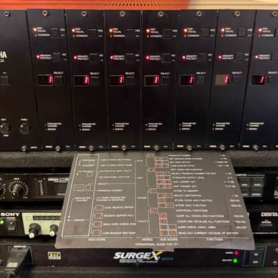 Yamaha TX816 #1 + SynHouse Supply + Cables + Patches