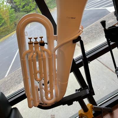 Coolwind CTU-180 ABS plastic Tuba, light weight, BBb, 3 piston valves, with bag, mouthpiece image 1