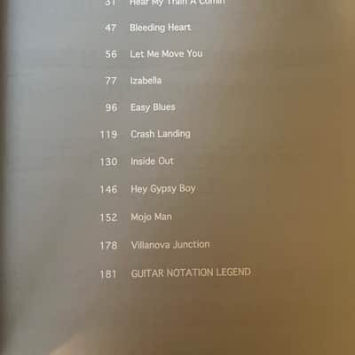 Jimi Hendrix - People, Hell & Angels - Guitar Tab / Tablature Book image 3