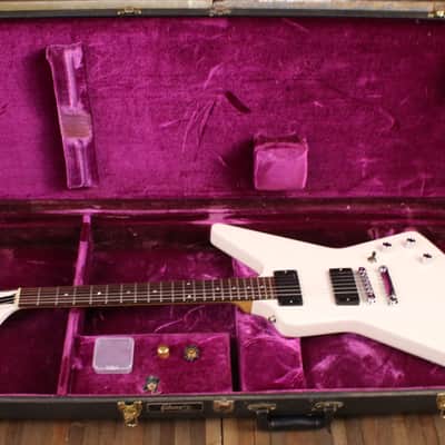 1983 Gibson Explorer James Hetfield Tribute More Beer white w/case image 15