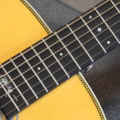 2023 Martin OMJM John Mayer Signature Model Acoustic Guitar Natural + OHSC image 8