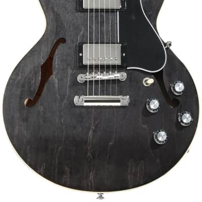 Gibson ES-339 Semi-hollowbody Electric Guitar - Trans Ebony image 2
