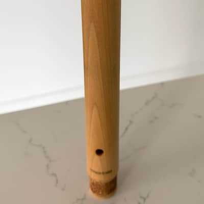 Adler Wooden (Maple) Alto Recorder in the Key of F- Baroque Fingering - Mint Condition w/ Its Original Folding Padded Carry Mid 2000’s - Natural Maple wood Body with Corked Tenons. image 11