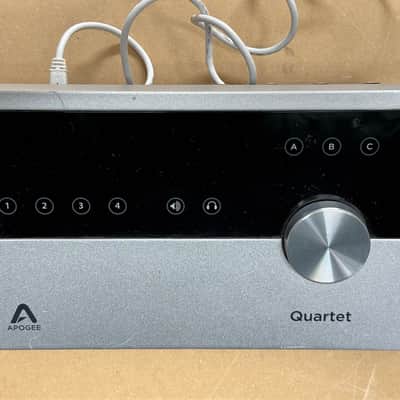 Apogee Quartet not recognized in sound settings on Mac M1 running