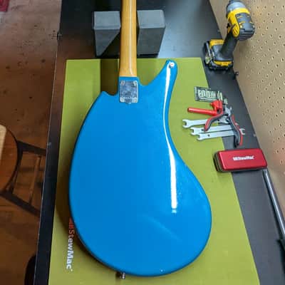 1970 Yamaha flying banana SG-3C- Ako Night Blue image 5