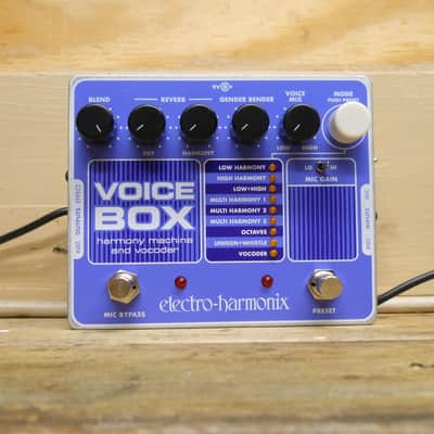 Electro-Harmonix Voice Box Harmony Machine & Vocoder - Purple / Black image 2
