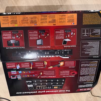 Line 6 POD X3 Live Multi-Effect and Amp Modeler 2007 - 2011 - Black image 5