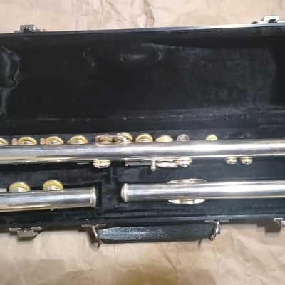 Emerson Alpha Model Concert Flute, USA, with Case, Very Good Condition image 3