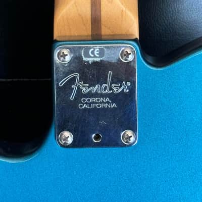Fender American Standard Telecaster with Rosewood Fretboard 1998 - 2000 - Aqua Marine Metallic image 3