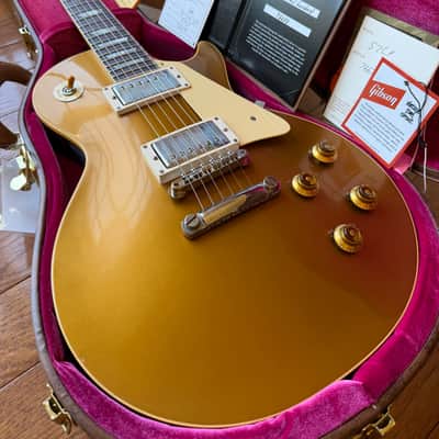 2026 Gibson Custom Shop Les Paul Standard ‘57 Reissue R7 Dark Back VOS - Gold Top image 1