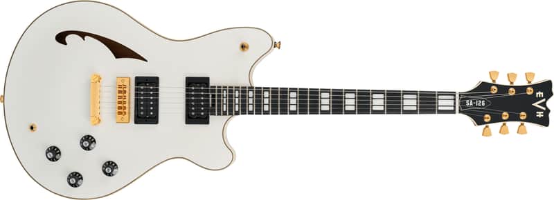 EVH SA-126 Special Platinum Pearl Metallic with Case
