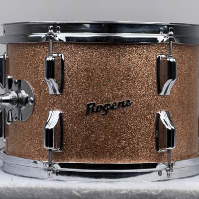 Rogers 20/12/16" 60's Headliner Holiday Drum Set - Champagne Sparkle image 9