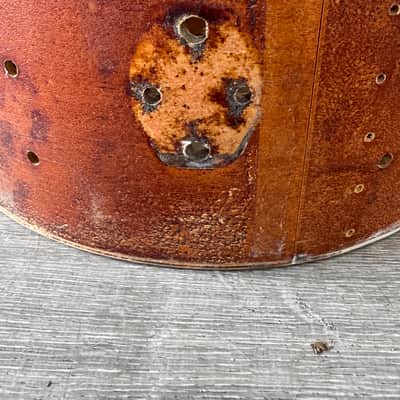 Ludwig 1970s 80s Era 6 Ply 16x16 Floor Tom Shell Project Shell image 9