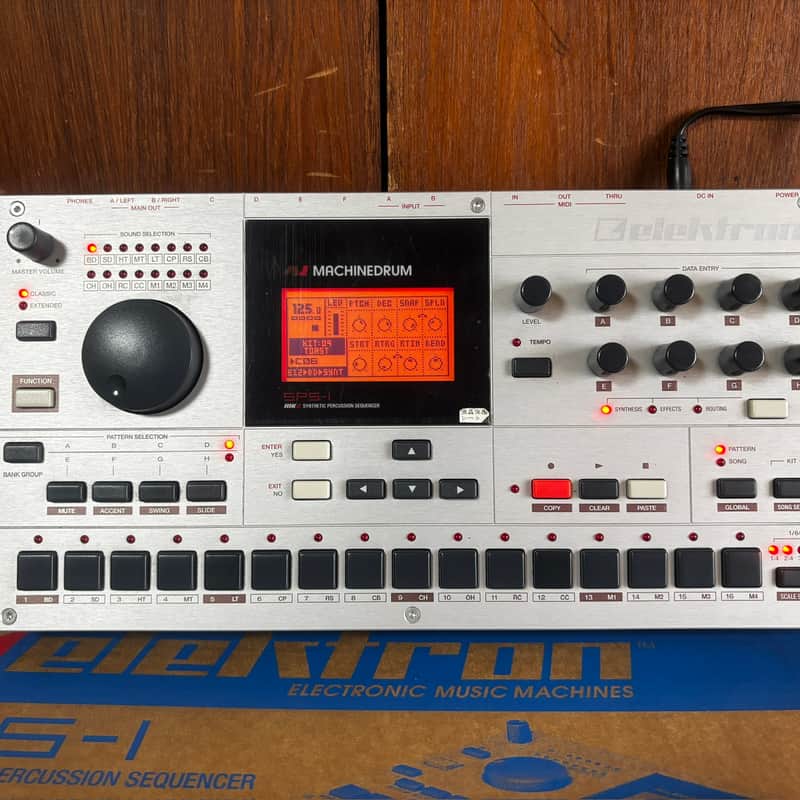 2007 – 2010 Elektron Machinedrum SPS-1 MKII Silver