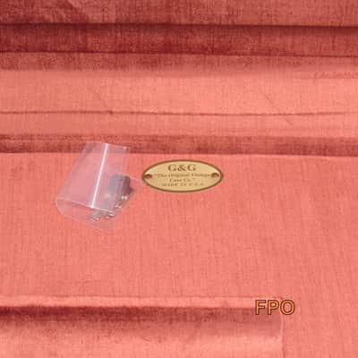 Fender USA Custom Shop 60s Guitar Case G&G Strat Tele Brown Tolex Electric Guitar Case image 3