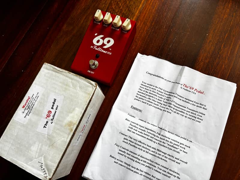 Fulltone 69 Fuzz Big Box 2006 image 1