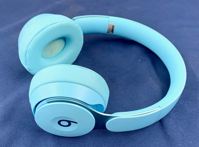 Beats Solo Pro Wireless Headphones A1881 Light Blue | Reverb