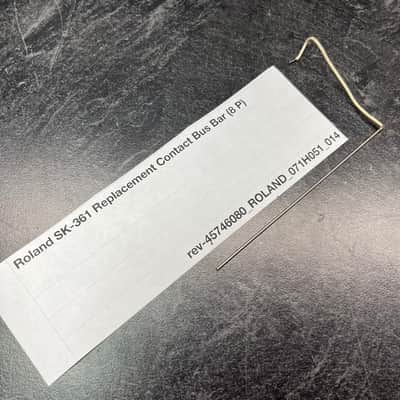ORIGINAL Roland Replacement 8P Contact Bus Bar (Matsushita SK-361x Keybeds) (071H051) for Juno-6, Juno-60, EP-11, EP-6060, etc