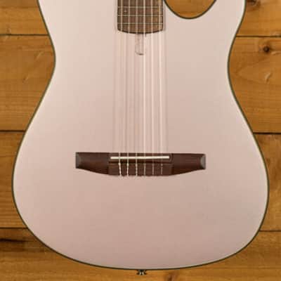 Ibanez FRH10N FRH Series Electro-Nylon - Rosewood - Rose Gold Metallic Flat image 8