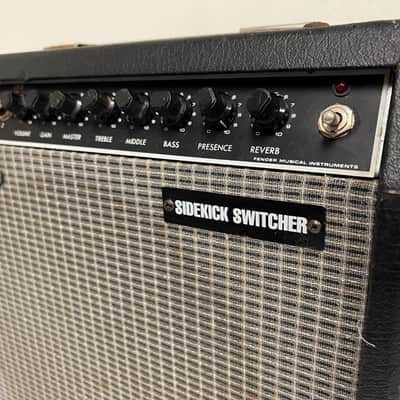 Fender Sidekick Switcher Vintage 1980s Combo Guitar Amp, 1x12", Rivera-Era, Spring Reverb & Chorus Pedal image 3