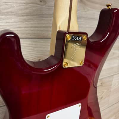 Fender Richie Kotzen Signature Stratocaster Electric Guitar, Transparent Red Burst image 12