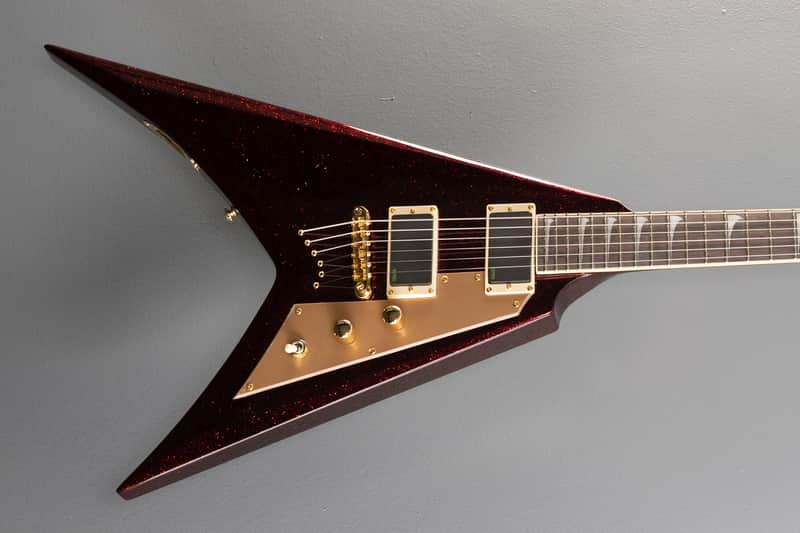 ESP/LTD LTD Kirk Hammett KH-V - Red Sparkle image 1
