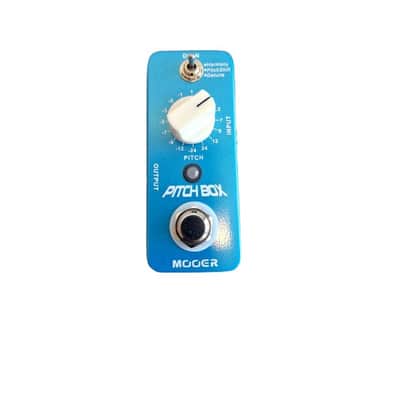 Mooer Pitch Box - Effects Pedal - Blue - Like New w/ Original Box image 1