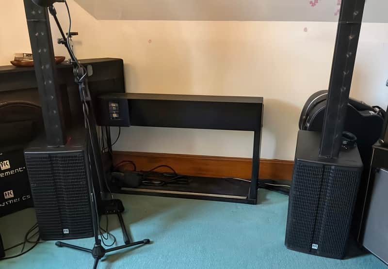 HK Audio Elements Big Base 4800w stereo PA imagen 1