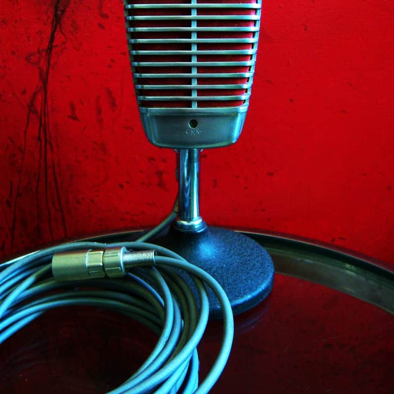 1956 Shure 55S Unidyne Microphone Metal