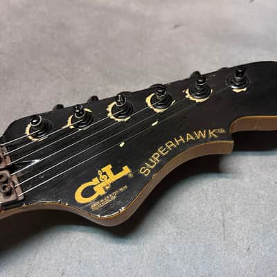1980's G&L Superhawk Black w/Kahler image 3