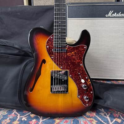 Levinson Delta Thinline Telecaster Style Ash w/VSC Active EQ - 1990's image 4