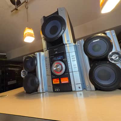 Sony MHC-GX450 Stereo System 3-CD, Dual Tape, Mini Hi-Fi Component Fully Working image 4
