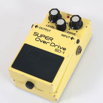 BOSS SD-1 スーパードライブ　日本製　ビンテージ1983年 Boss SD-1 Super Overdrive 1981 - 1988 Made In Japan | Reverb