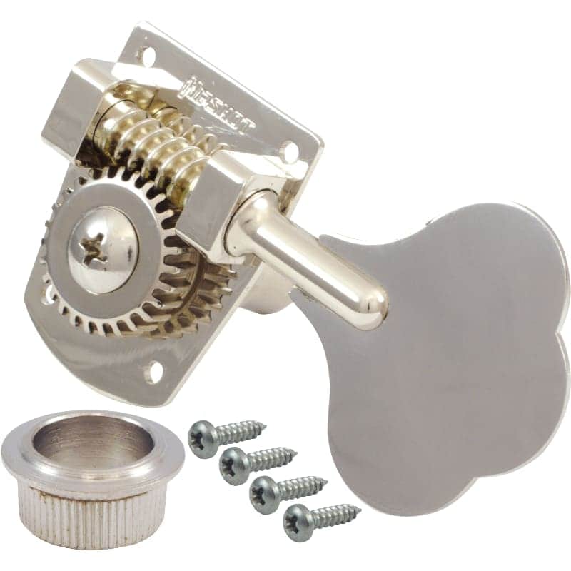 Hipshot Tuner - HB7, American Classic, Bass, reversible, Clover, Color: Nickel image 1