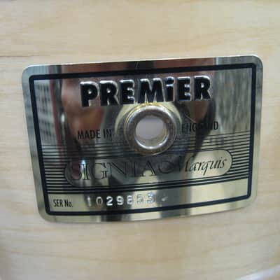 Premier 5.5X14" Signia Maple Snare Drum (Lot293-3-313) 2000's - Maple image 3