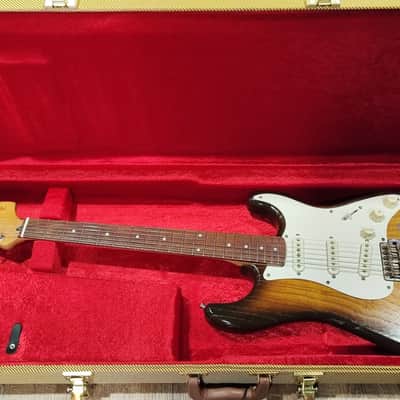 MyDream Partcaster Custom Built - Swamp Ash Tobacco Burst SRV image 5