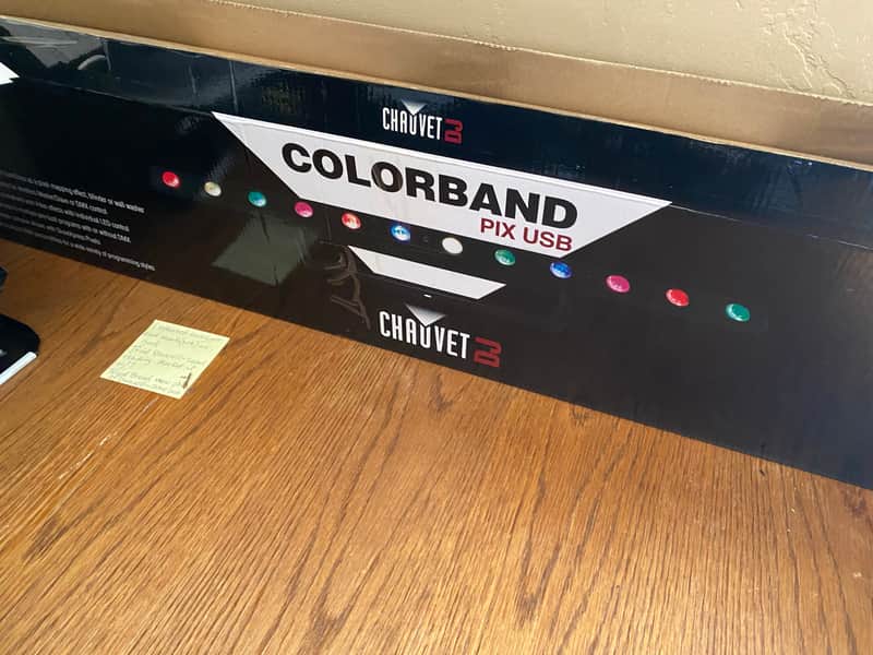 Chauvet COLORband H9 USB Hex-Color LED Bar Light 2010s - Black image 1