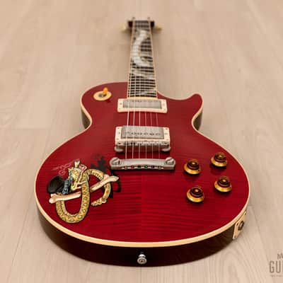 1997 Gibson Custom Shop Slash Snakepit Les Paul Cranberry Near-Mint w/ Case, Yamano image 10