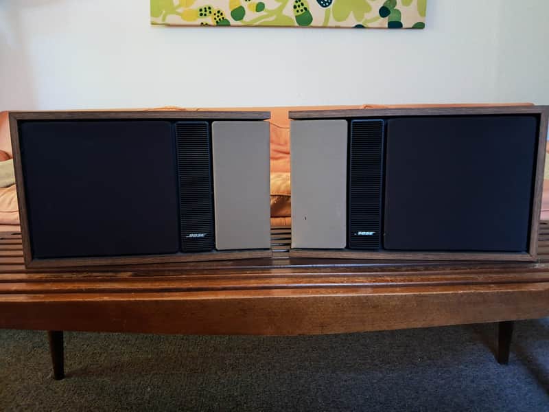 Bose 301 II Reflecting Bookshelf Speakers Vintage USA 1982-1991 image 1