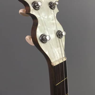 Vintage Gretsch Brooklyn NYC 4-String Broadkaster Irish Tenor Banjo Pre-War 1930s-40s Original Folk Americana image 3