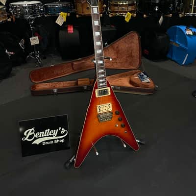 *RARE* 1983 Ibanez X Series Rocket Roll II 6-String Electric Guitar with Case - Cherry Red Sunburst image 1