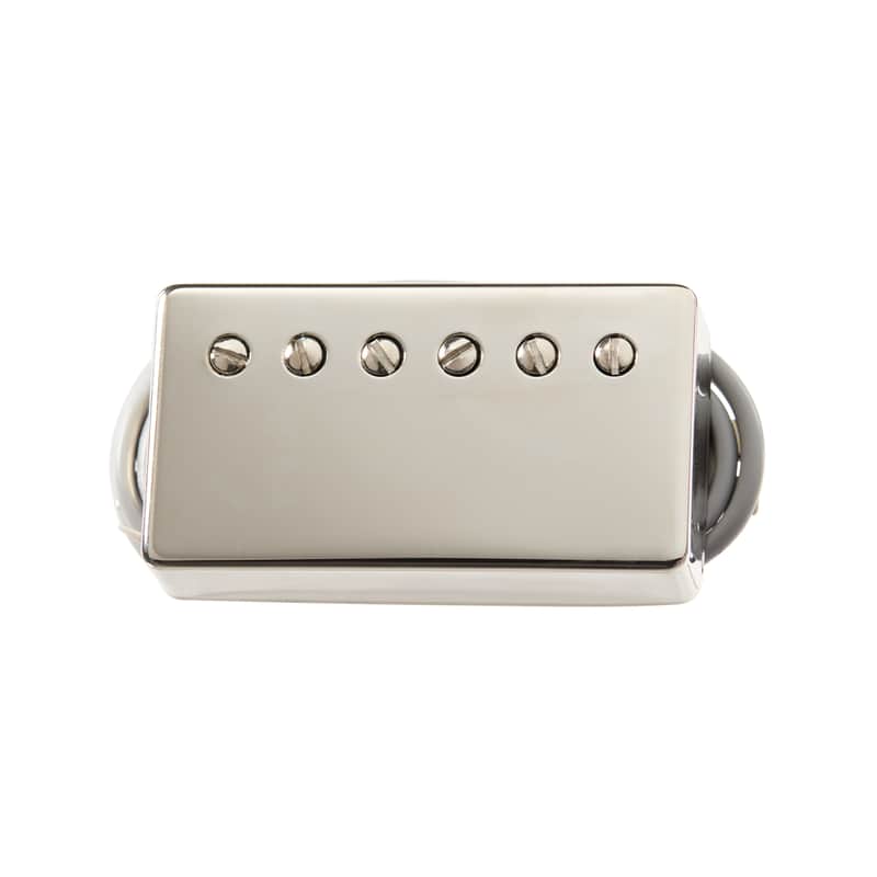 Gibson Elev8 Rhythm Pickup, Double Black, Nickel Cover, 4-Conductor, Potted, 10k, Alnico 8
