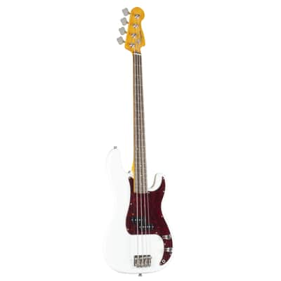 Squier Classic Vibe '60s Precision Bass (Olympic White) - 4-String Electric Bass image 1