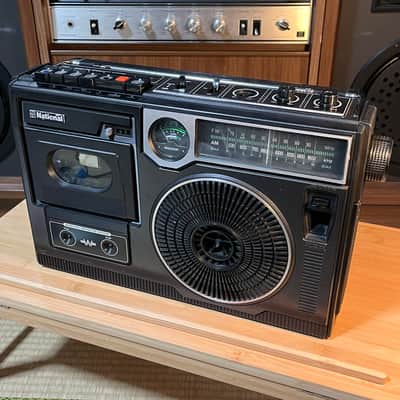 National RQ-556 Radio Cassette Recorder | Vintage Panasonic Portable Stereo | Fully Restored image 11