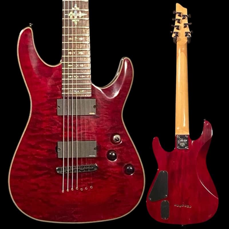 Schecter Diamond Series Elite-7 7-String w/ Active EMG - Used image 1
