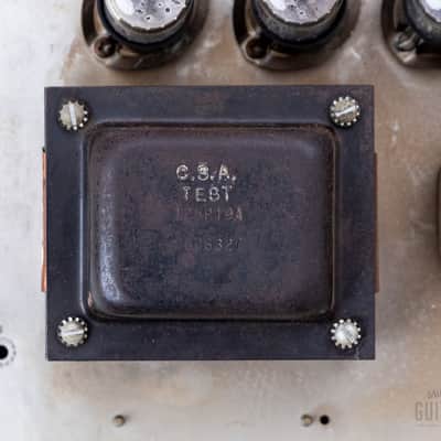 1963 Fender Dual Showman Pre-CBS Vintage Blonde Black Panel Piggyback Tube Amp w/ 7355 Tubes, JBL D130 Speakers image 22